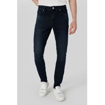 Blugi slim fit cu talie medie