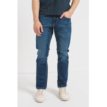 Blugi slim fit cu talie medie Oregon