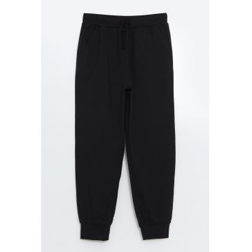 Pantaloni de bumbac cu talie elastica