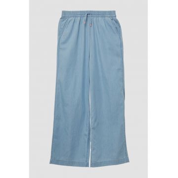 Pantaloni de trening din bumbac cu snururi