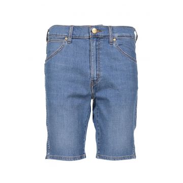 Pantaloni scurti din denim cu aspect decolorat