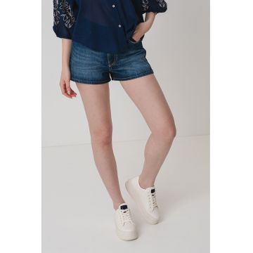 Pantaloni scurti uni slim fit