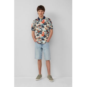 Bermude de denim cu 5 buzunare