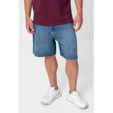 Bermude relaxed fit din amestec de lyocell