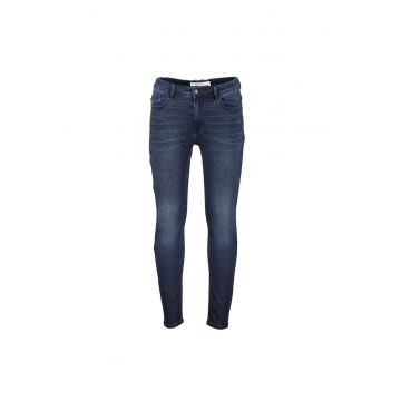 Blugi baieti -  Bumbac/Poliester - Bleumarin -