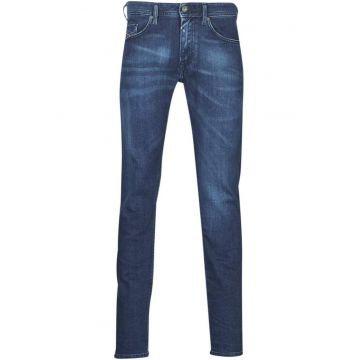 Blugi barbatesti  model Thommer-X - albastru - slim - 97% bumbac - 3% elastan -