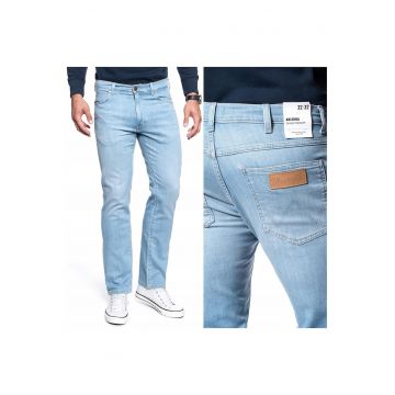 Blugi barbati -  16862-138 - Bumbac - Lungi - Barbati - Regular fit - W31-L34 US - Albastru