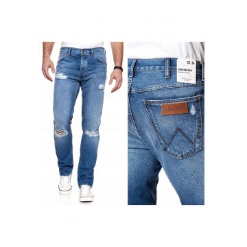 Blugi barbati -  7669-138 - Greensboro - Bumbac - Lungi - Barbati - Regular fit - W31-L34 US - Albastru