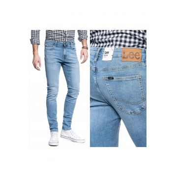 Blugi barbati -  Malone - Bumbac - Lungi - Barbati - Slim fit - W34-L32 US - Albastru