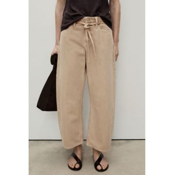 Blugi crop boyfriend fit