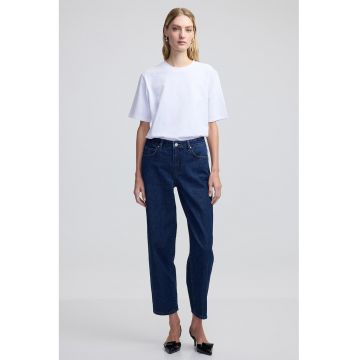 Blugi crop drepti
