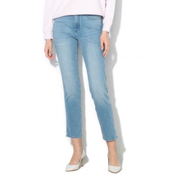 Blugi crop skinny fit Retro