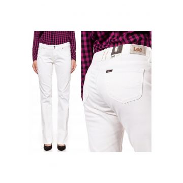 Blugi dama -  L534Fr12 - 5625-46 - Bumbac - Lungi - Regular fit - Denim - W28-L33 US - Alb