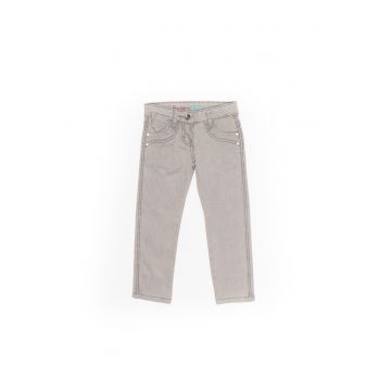 Blugi fetite -  cu nasture - 41442