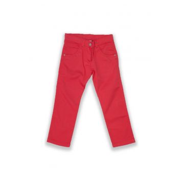 Blugi fetite -  cu nasture si fermoar - 23432