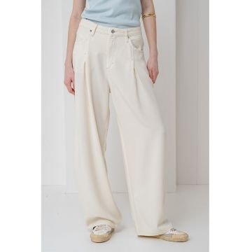 Blugi relaxed fit cu buzunare