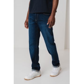 Blugi relaxed fit cu talie medie