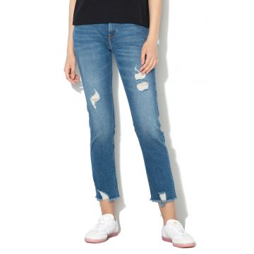 Blugi slim fit cu croiala dreapta Elly