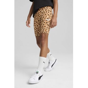 Colanti scurti cu animal print Essentials
