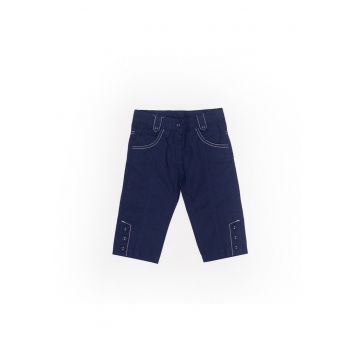 Pantaloni fete -  din bumbac - 26422-2
