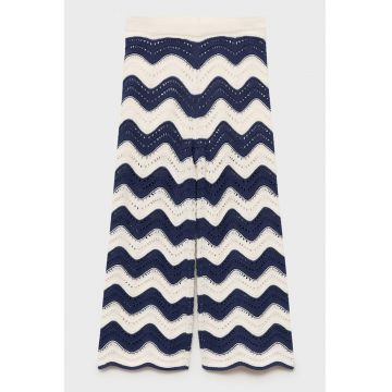 Pantaloni relaxed-fit din bumbac