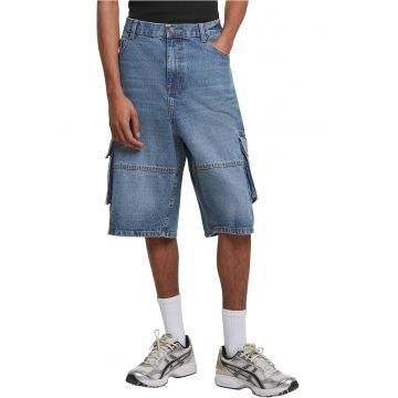 Pantaloni scurti cargo din denim