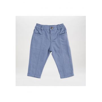 Pantaloni subtiri cu talie elastica  - Wave Crew - Albastru - pentru baietei