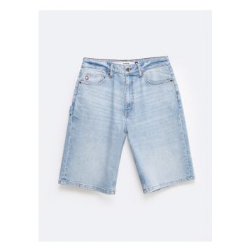 Bermude relaxed fit din denim Aleksy 220
