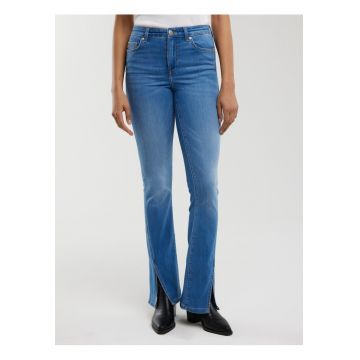 Blugi bootcut cu slit-uri frontale Blake 402