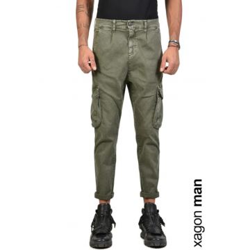 Blugi cargo slim fit - 50