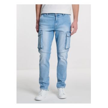 Blugi conici cu talie inalta Ian 217