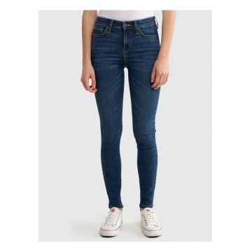 Blugi cu talie inalta Lorena 364