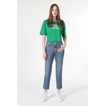 Blugi drepti slim fit 703 Carla
