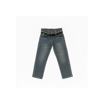 Blugi fetite -  cu buzunare - 30822