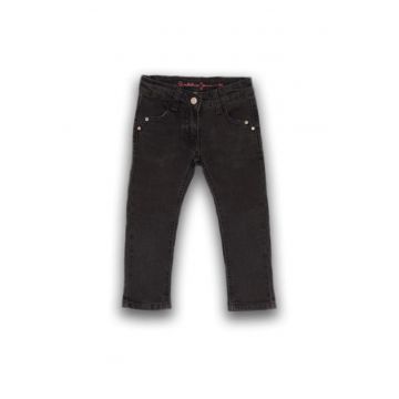 Blugi fetite -  cu nasture - 45832