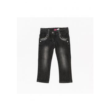 Blugi fetite -  cu strasuri la buzunare - 54812