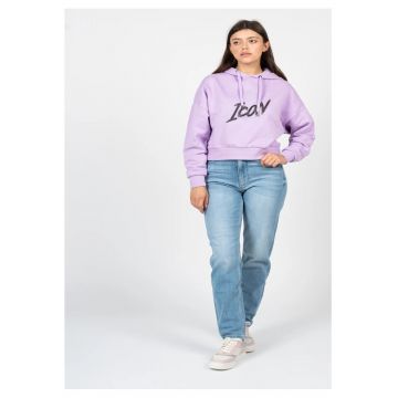 Blugi regular fit cu talie inalta -