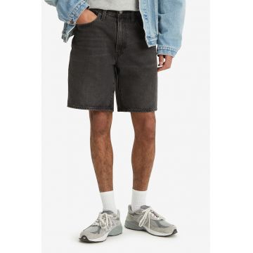 Blugi scurti relaxed fit cu talie medie