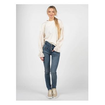 Blugi Skinny cu talie inalta -