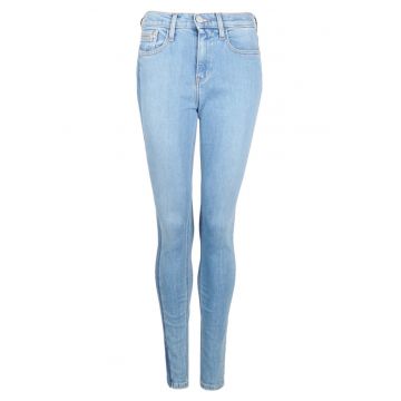 Blugi skinny cu talie inalta - Azur -