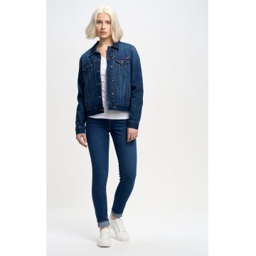 Blugi skinny cu talie inalta Clara