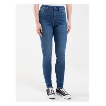 Blugi skinny cu talie inalta Clarisa 365