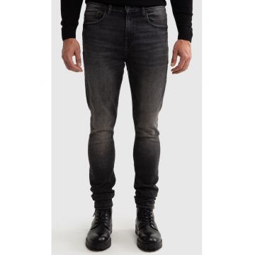 Blugi Skinny cu talie inalta Deric