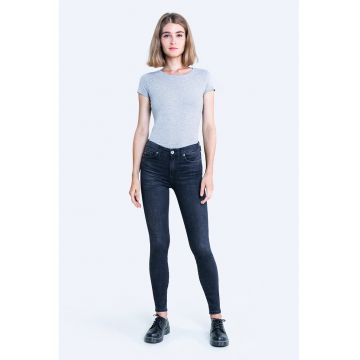Blugi skinny cu talie inalta Melinda