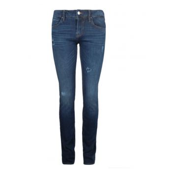 Blugi skinny cu talie joasa Angels -