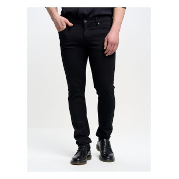 Blugi skinny cu talie medie Jeffray 915