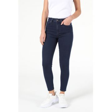 Blugi skinny fit cu talie inalta Diana
