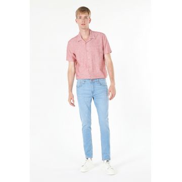 Blugi slim fit cu 5 buzunare