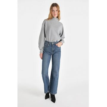 Pantaloni De Dama Albastru Regular Fit 900 Laris Cl1066402
