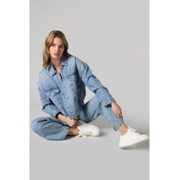 Pantaloni De Dama Albastru Regular Fit 970 BERRY CL1063505